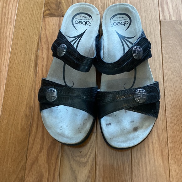 Abeo | Shoes | Abeo Cork Soled Sandals Size 85 Womens | Poshmark